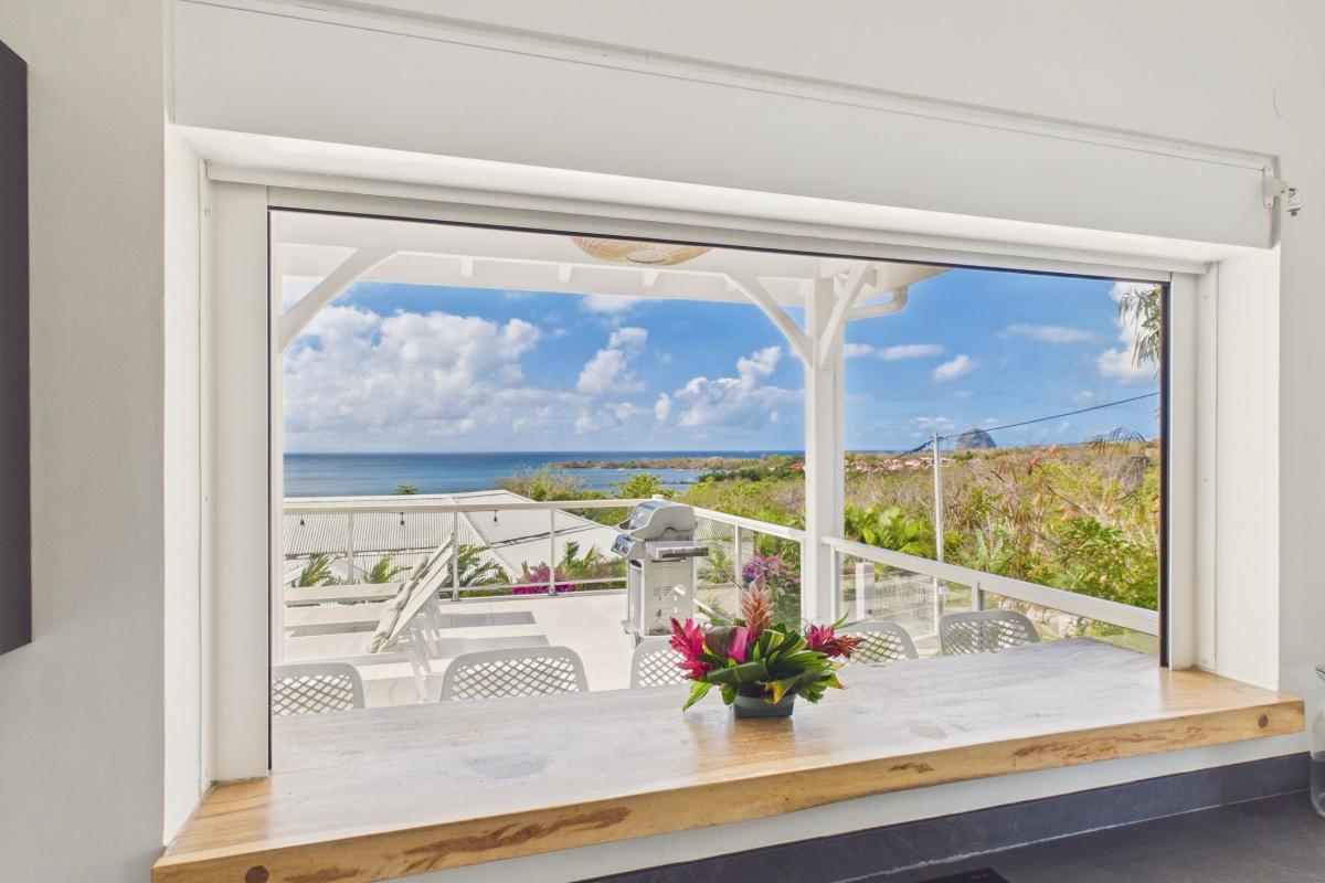 Location villa piscine 3 chambres diamant - vue mer 1